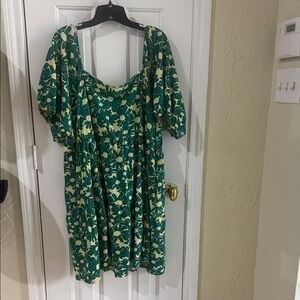 Chic Floral Mini Dress